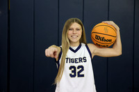 SSHS Girls Basketball Banners and Team Pics