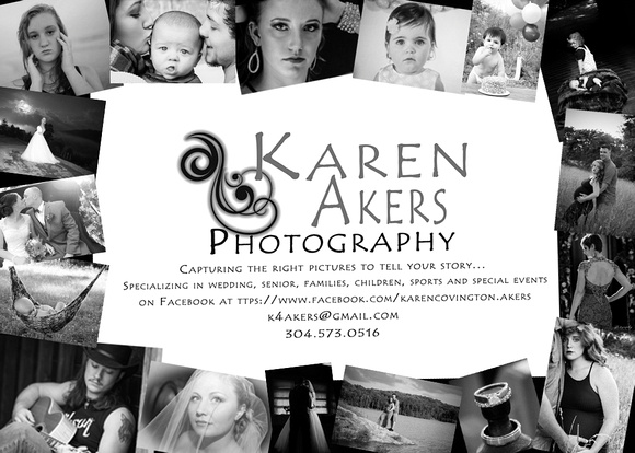 Akers Photography Business Card ad